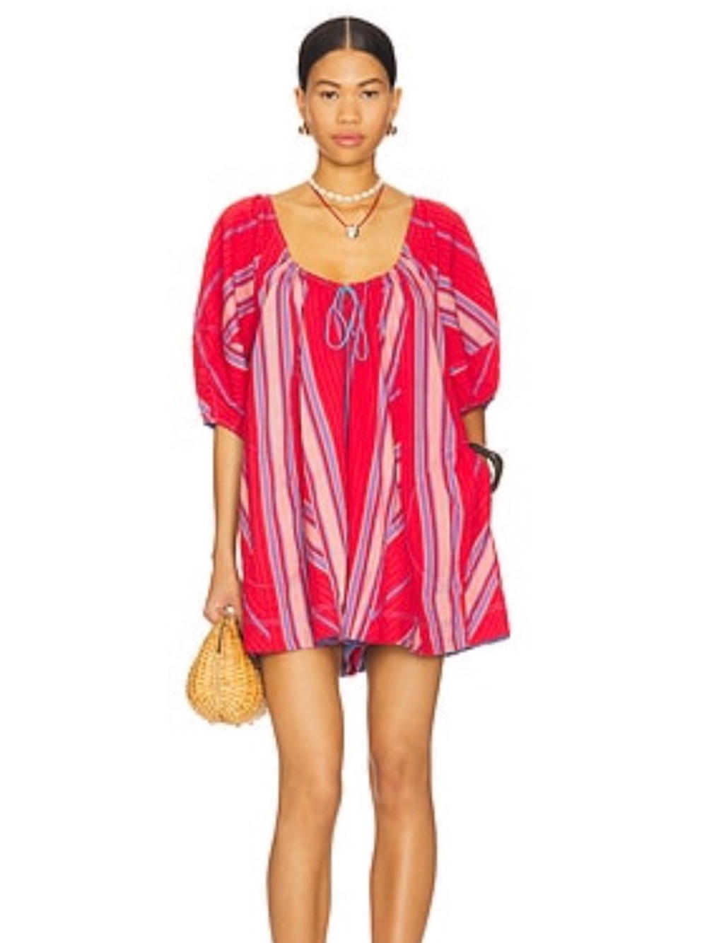 FREE PEOPLE bop around romper